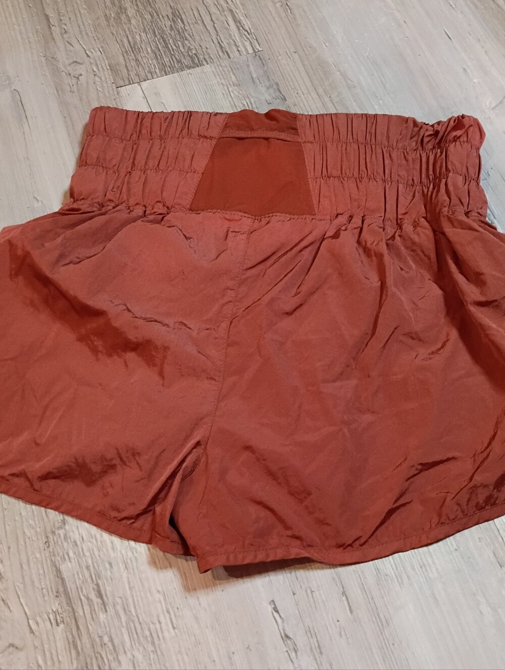 FP Movement by Free People Burnt Orange High-Waist Athletic Shorts - large - Picture 6 of 6